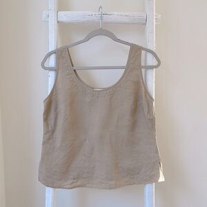 *SOLD* 100% Linen Tank